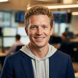 Ryan Brooks, bei Klar Fristbürgnis als leitender Trading-Analyst aufgeführt, im Profilbild